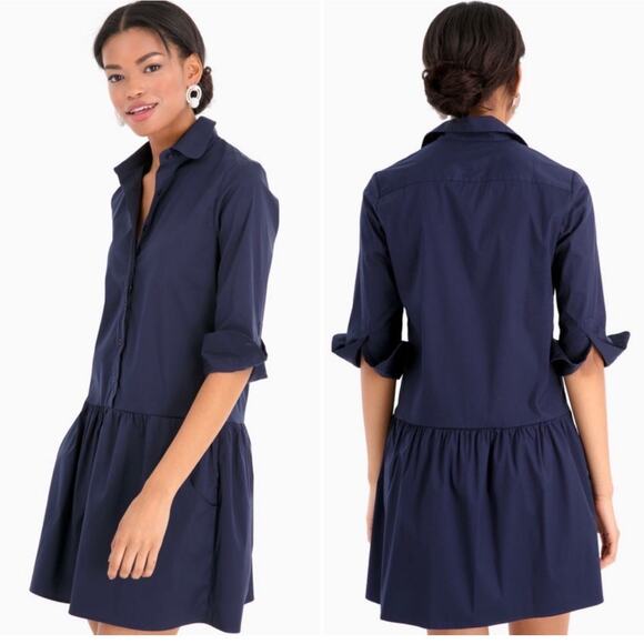 The Shirt by Rochelle Behrens Drop-Waist Shirt Dress - Picture 1 of 9